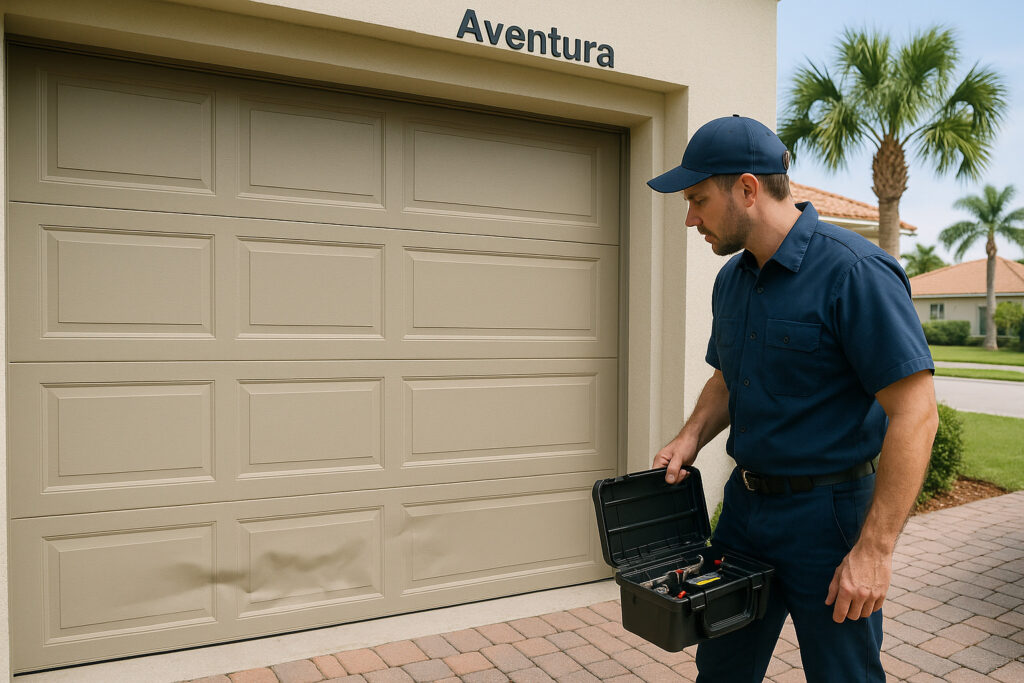 Garage Door Dents Repair