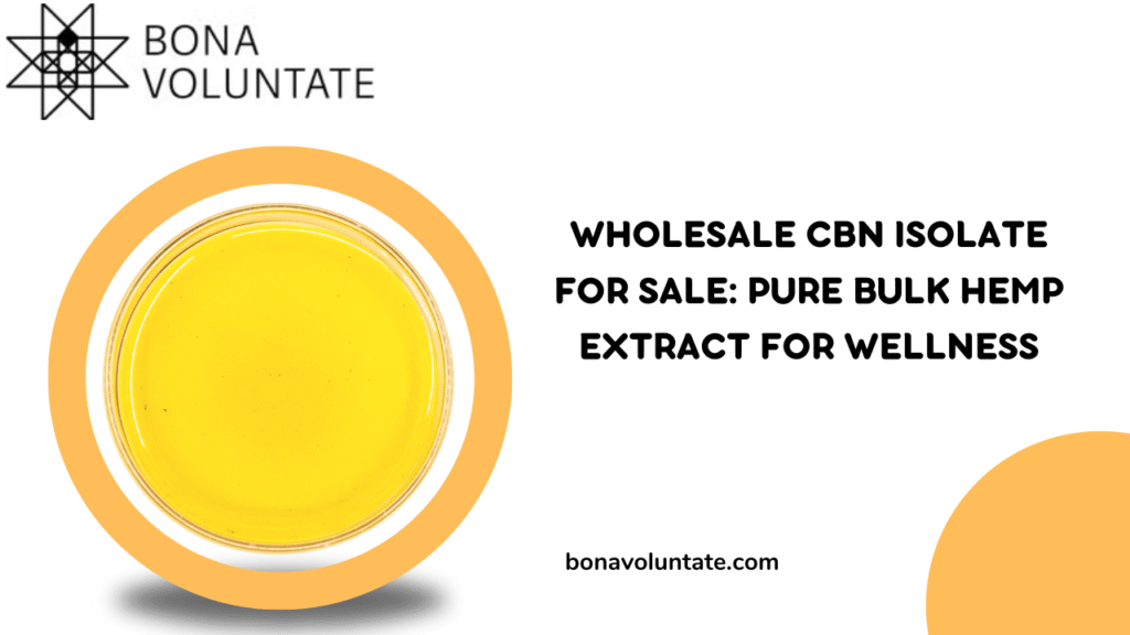 order wholesale CBN isolate
