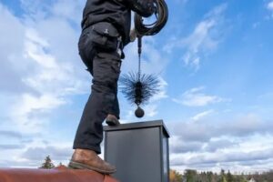 chimney sweep brush