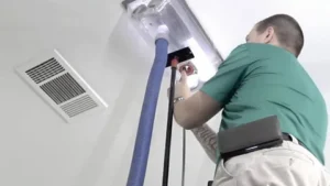 Negative Pressure Air Duct Cleaning