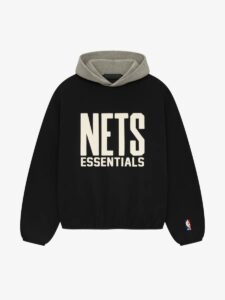 Essentials-Nets-Hoodie-Black