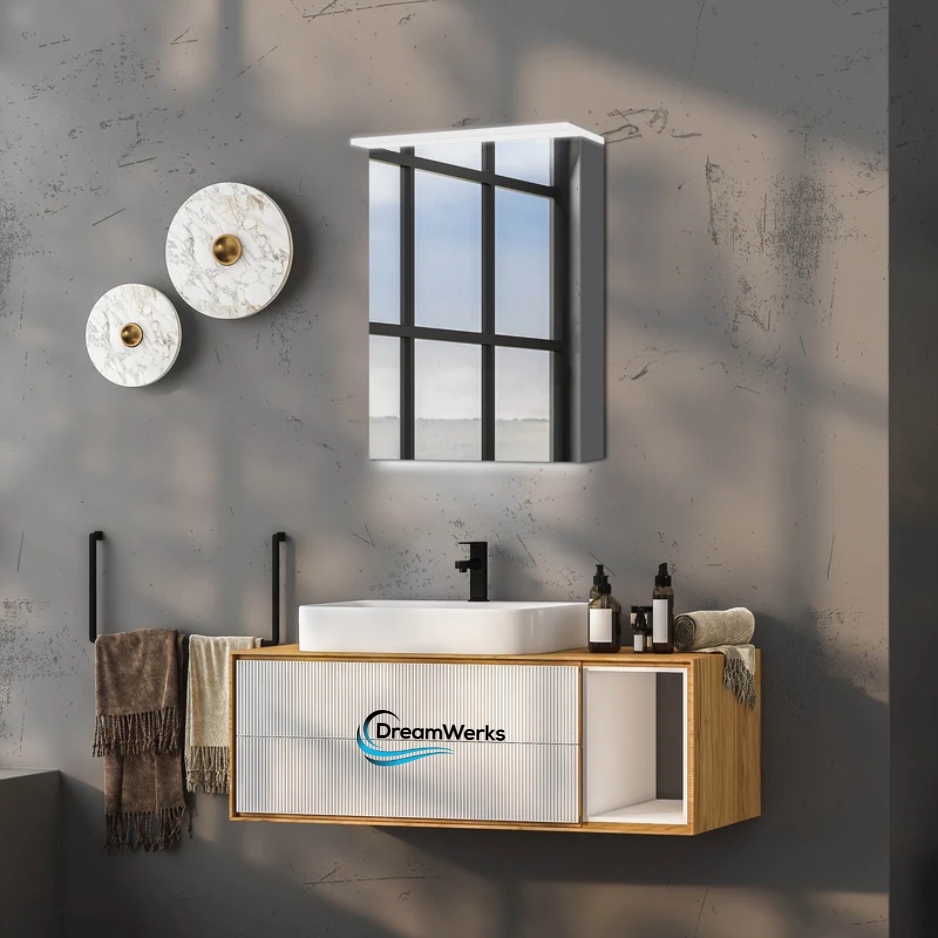 Get LED Medicine Cabinet with Modern Style at Dreamwerks
