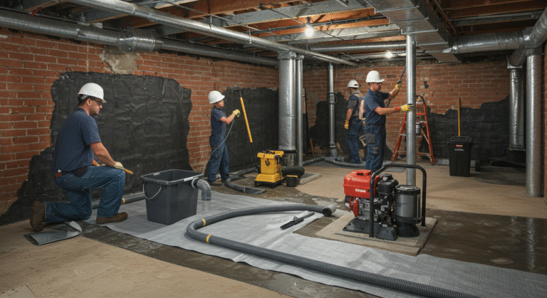 How Professional Basement Waterproofing Services Save You Money