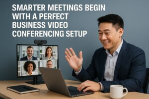 Business Video Conferencing Setup