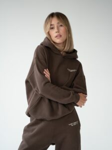 Essentials Hoodie – Brown