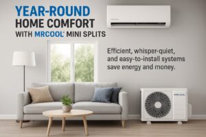 MR COOL Mini Splits Heating and Cooling