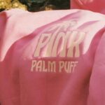 Pink Palm Puff Hoodie