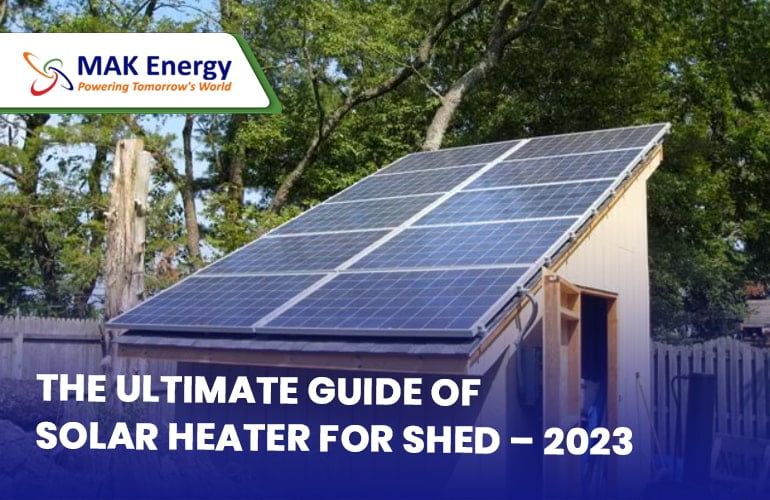 Solar Powered Shed Heater
