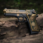 close-up-decorated-gun-nature