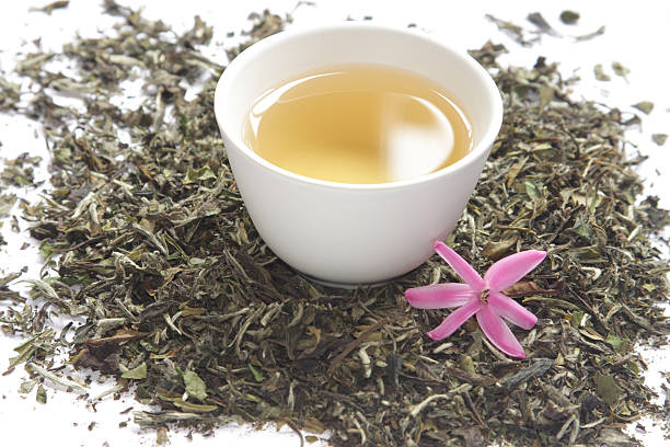 Pai Mu Tan organic white tea. White tea is the most delicate of green teas.