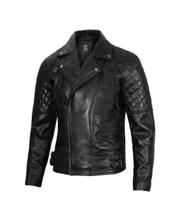 Mens-Quilted-Asymmetrical-Black-Biker-Leather-Jacket-600x729