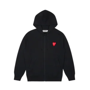 Black-CDG-Hoodie-Zip-Up-–-Double-Heart-300x300