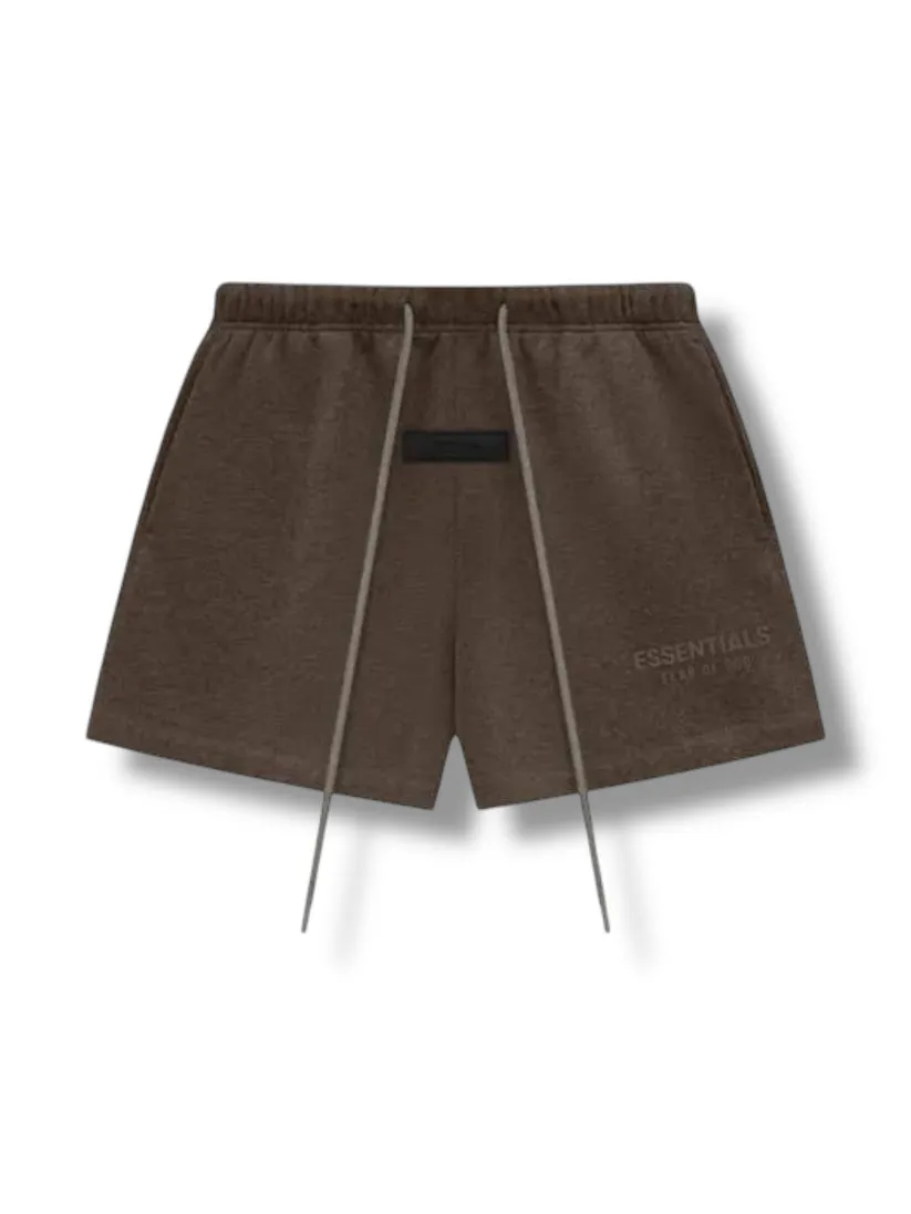 Brown Essentials Shorts​