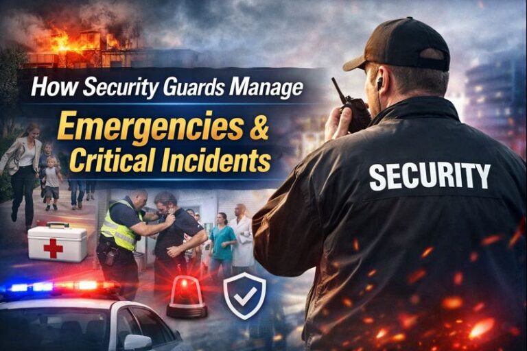 How Security Guards Manage Emergencies & Critical Incidents