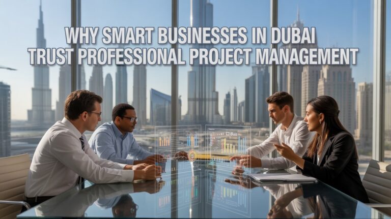 Why Smart Businesses in Dubai Trust Professional Project Management for Sustainable Growth