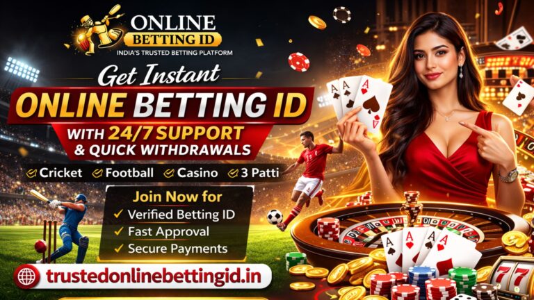 Instant approval online betting ID with secure deposit and 24/7 live support