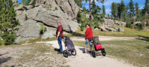 Hands Free Hiking Trailer