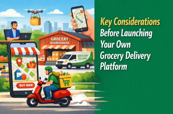 grocery delivery app development