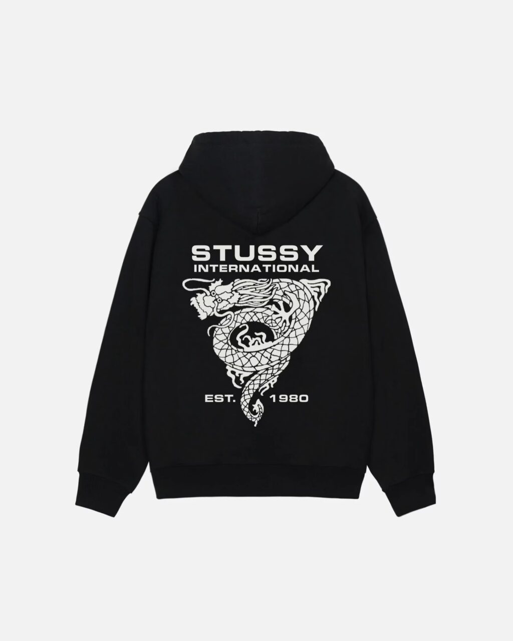 Stussy Dragon Hoodie Black