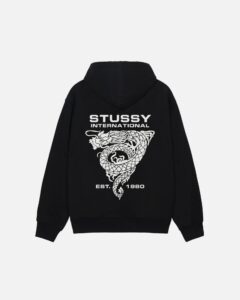 Stussy Dragon Hoodie Black