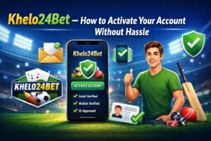 Khelo24Bet – How to Activate Your Account Without Hassle