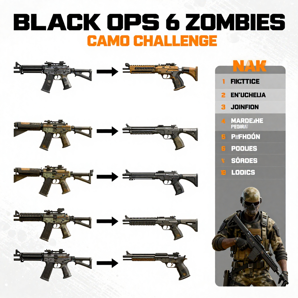 Black Ops 6 Zombies Camos & Complete Challenge Guide