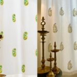 printed curtain design