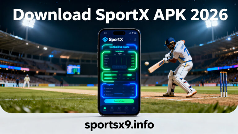 seedream-4.5_A_high-end_promotional_banner_showing_a_modern_smartphone_displaying_the_SportX_-0