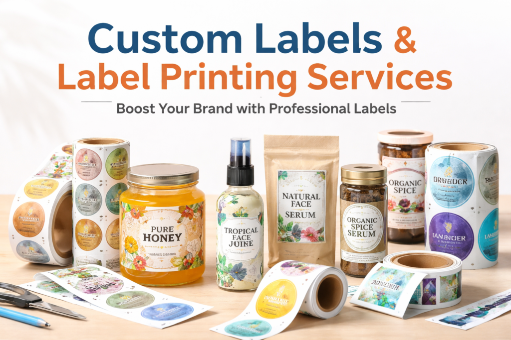 Custom Labels and Label Printing Services: A Complete Guide for Modern Businesses