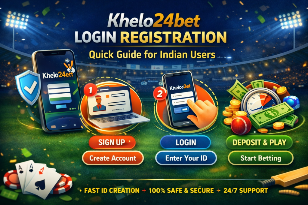 Khelo24bet Login Registration: Quick Guide for Indian Users