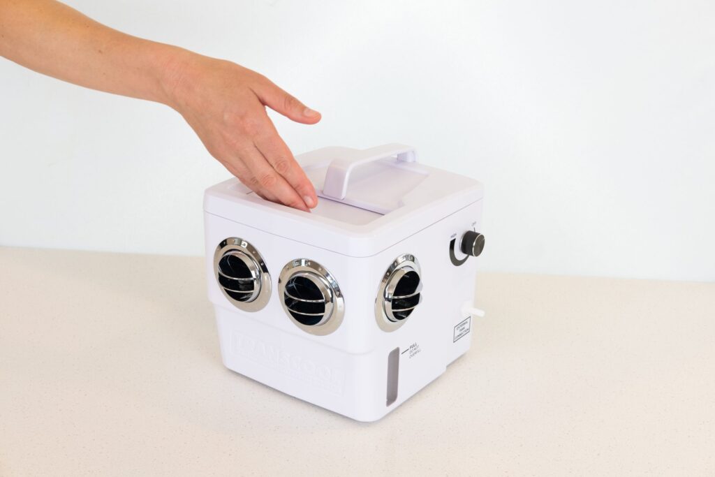 caravan evaporative cooler