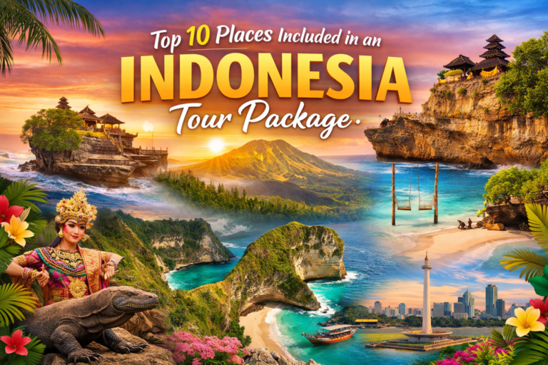 Top 10 Places Included in an Indonesia Tour Package