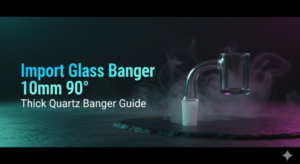 Import Glass Banger 10mm 90°