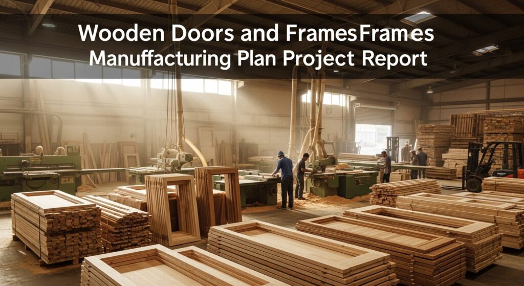 Wooden Doors and Frames Manufacturing Plant