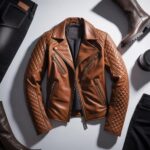 How the Quilted Brown Leather Motorcycle Jacket Became a Modern Wardrobe Essential