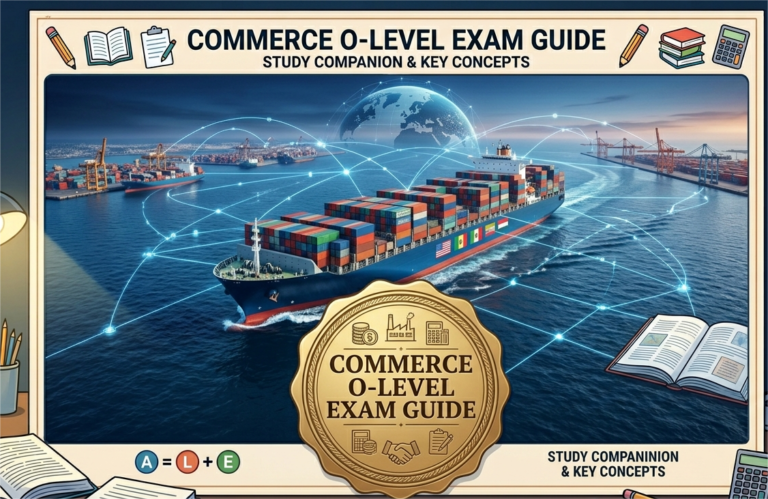 Complete Commerce O-Level Exam Guides for Students