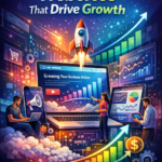 generate an image on this title Innovative Web Development Company Websites That Drive Growth