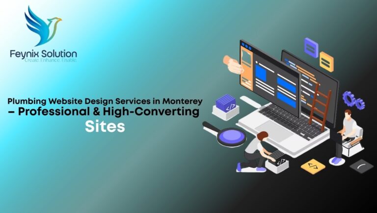 plumbing website design services in monterey​