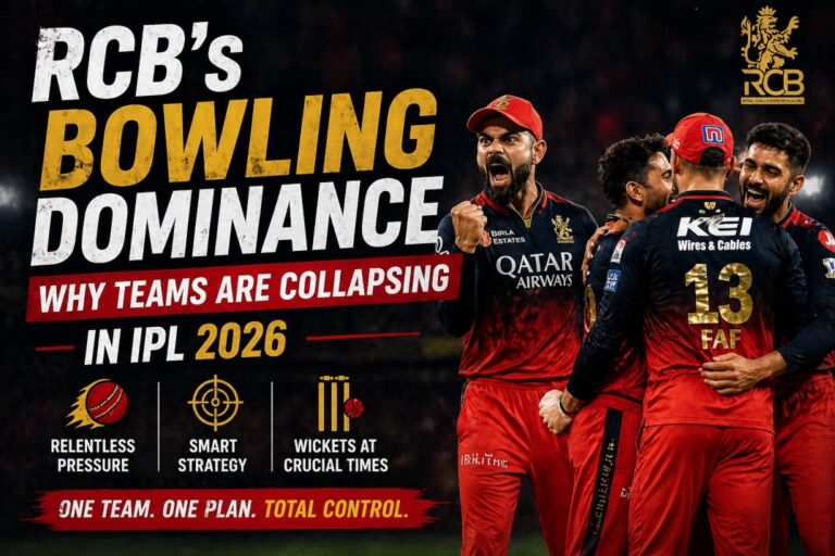 RCB’s Bowling Dominance: Why Teams Are Collapsing in IPL 2026