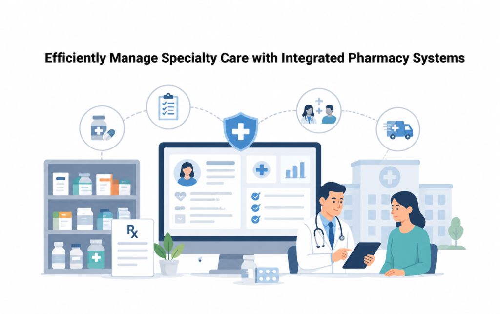 Efficiently Manage Specialty Care with Integrated Pharmacy Systems