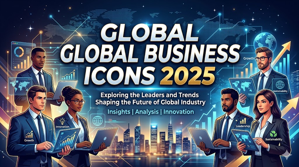 Global Business Icons 2025