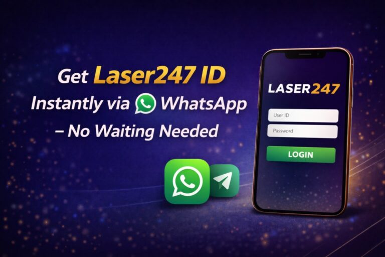 Get Laser247 ID Instantly via WhatsApp – No Waiting Needed
