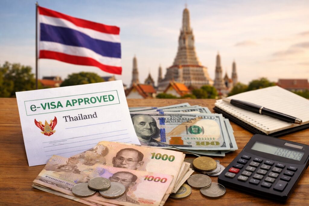Meeting Financial Requirements for Your Thai e-Visa