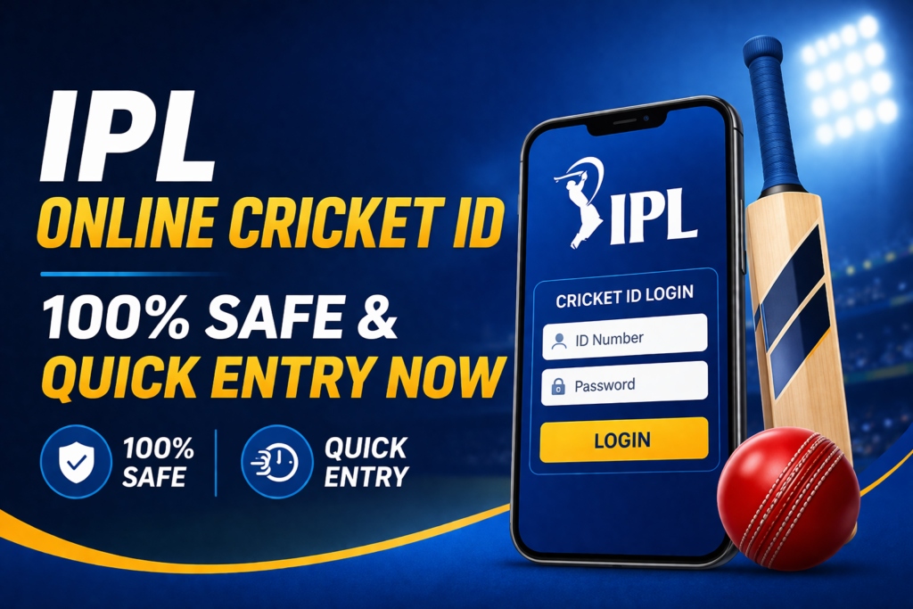 IPL Online Cricket ID – 100% Safe & Quick Entry Now