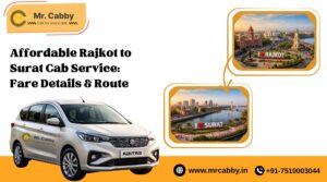 Rajkot to Surat Cab Service