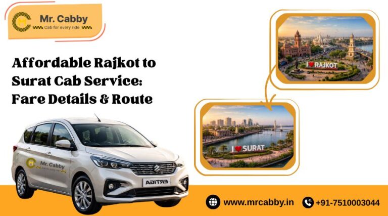 Rajkot to Surat Cab Service