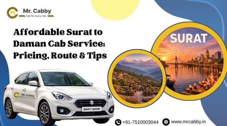 Surat to Daman Cab
