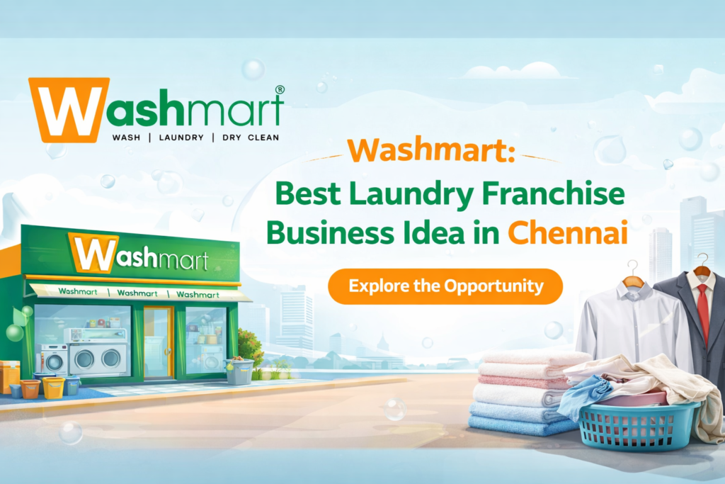 Washmart Best Laundry Franchise Business Idea in Chennai