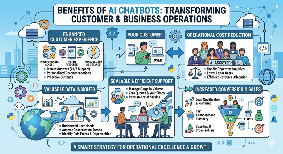 benefits of AI chatbots