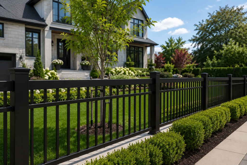 Black Aluminum Fence Wholesale